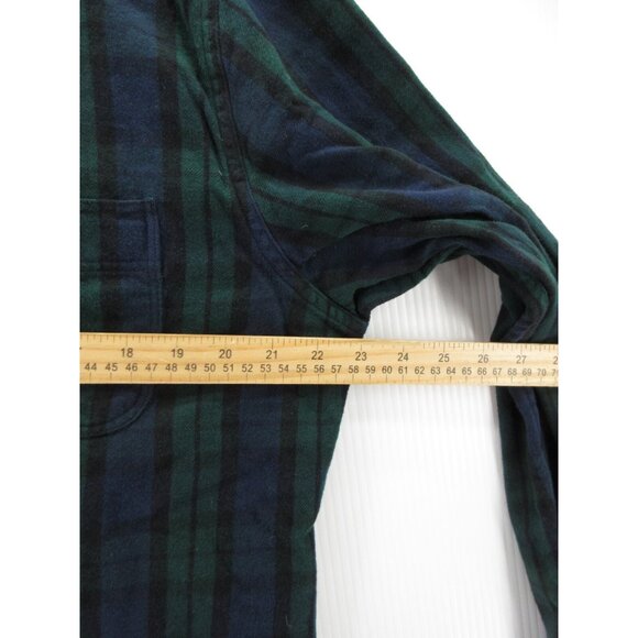 J Crew Shirt XL Midweight Flannel Double Brushed Classic Tartan Plaid - Picture 5 of 11